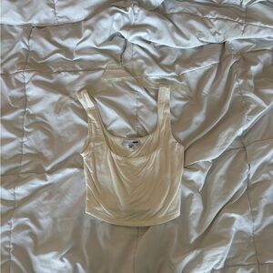 Fashion Nova Off-White Tank Top